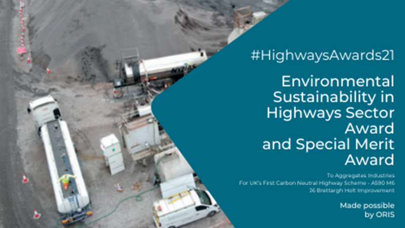 Highways Awards recognize Carbon Neutral Scheme in the UK